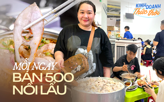 Tiệm lẩu quận Tân Bình mỗi ngày bán 500 nồi lẩu, doanh thu hơn 400 triệu/tuần nhờ có một bí quyết giúp hút khách