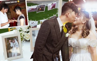 Đám cưới sau đám hỏi cả thập kỉ: Cô dâu tự tay chuẩn bị tất cả, nghi lễ xuất hiện 2 nhân vật vô cùng đặc biệt