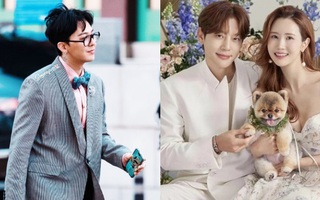 G-Dragon chạy hớt ha hớt hải tới hôn lễ Lee Da Hae - Se7en vì trễ giờ, lúc về ngồi siêu xe gần 11 tỷ đồng với Lee Soo Hyuk