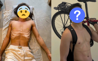Sao nam từng gầy guộc vì giảm 23kg trong 3 tháng và màn lột xác ngoạn mục ở hiện tại