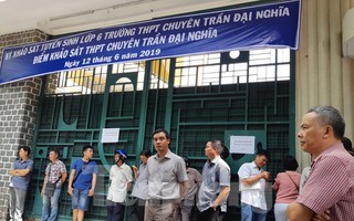 Tỷ lệ 'chọi' vào lớp 6 Trường chuyên Trần Đại Nghĩa TPHCM tăng mạnh