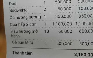 Hà Nội: Công an vào cuộc kiểm tra quán nhậu trên phố Tạ Hiện bị tố 'chặt chém' khách hàng