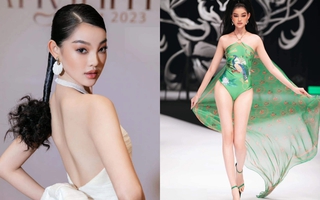 Bé Quyên đắt show sau Hoa hậu Việt Nam 2022