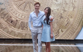 Con gái Mạnh Trường gây sốt với chiều cao nổi bật ở tuổi 14