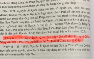 Thi tốt nghiệp THPT: Lại phát hiện sai sót trong đề thi môn Lịch sử