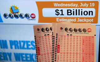 Mỹ: Giải độc đắc Powerball 1 tỉ USD "rơi" trúng bang California