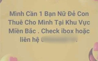 Nhận "đẻ thuê" bằng hình thức quan hệ trực tiếp, người phụ nữ tố bị "đối tác" quỵt tiền