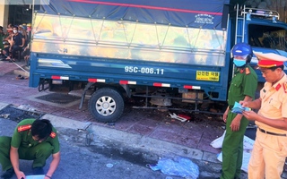 Xe tải đâm vào nhà dân, 2 người phụ nữ thiệt mạng