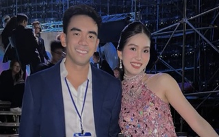 Đợi Á hậu Phương Anh tới 1 giờ sáng sau Chung kết Miss World Vietnam, ông xã doanh nhân ghi điểm vì điều này
