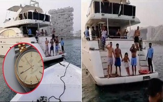 Chỉ có ở Dubai: Đánh rơi Rolex 1,6 tỷ xuống biển, huy động cả cảnh sát để lấy lại chỉ sau 30 phút
