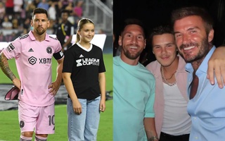 Màn hội ngộ của Beckham - Messi bị gián đoạn vì vụ ẩu đả nghiêm trọng, Victoria vội đưa Harper rời nhà hàng