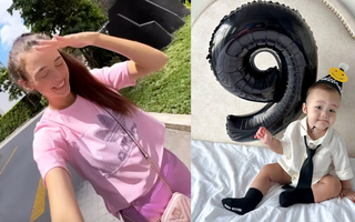 Vợ của Bùi Tiến Dũng bị ốm vẫn làm điều này cho con khi chồng vắng nhà