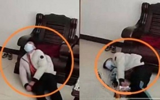 Xót xa cảnh bé trai co giật dữ dội khi nghe nói phải làm bài tập về nhà