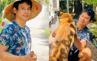 "Nam thần màn ảnh" Trí Quang âm thầm ly hôn, U50 sống một mình trong nhà vườn 800m2, vui thú điền viên