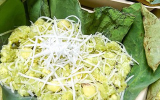 Cách nấu xôi cốm hạt sen dẻo thơm, bùi ngậy