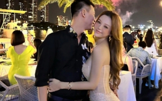 Chồng đại gia của Huyền Baby giữ vợ khư khư, vợ xấu cũng không dám chê