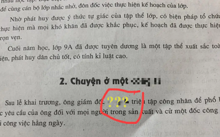 Phụ huynh "bóc phốt" sách giáo khoa viết sai lỗi chính tả, giáo viên nói gì?