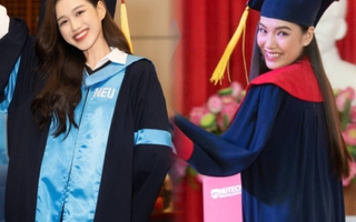 Các nàng Hậu nhà Sen Vàng đọ sắc cùng áo cử nhân: Ai cũng xinh đẹp, học vấn thì "xịn" khỏi bàn!