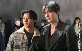 Lee Min Ho thoát kiếp "ngải heo nhập", đọ độ bảnh cùng Hứa Quang Hán tại Milan Men's Fashion Week