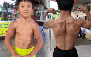 Cậu bé ở Đồng Nai cơ bắp cuồn cuộn như lực sĩ, lên báo nước ngoài 3 năm trước giờ ra sao?