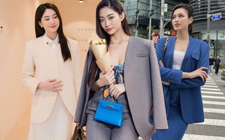 Kiểu blazer đáng sắm nhất lúc này, được cả dàn hoa hậu diện hoài không chán