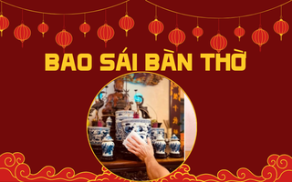 3 bước bao sái bàn thờ chuẩn phong thủy, làm đúng cả năm may mắn, tài lộc vô biên