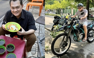 Nam NSƯT là công tử nhà giàu sa cơ, U60 không vợ con, sống giản dị, hết lòng vì nghệ thuật