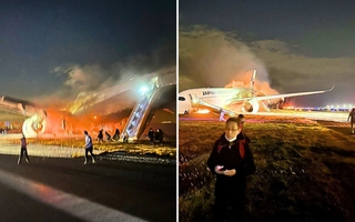 Tiếp viên Japan Airlines yêu cầu "10 người xếp thành vòng tròn" ngay sau khi sơ tán, mục đích đằng sau khiến ai cũng trầm trồ