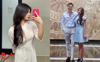 Bà xã Mạnh Trường ngạc nhiên khi xem ảnh con gái tự chụp, nam diễn viên lập tức ra lệnh "tịch thu điện thoại"