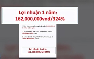 Nhiều người “sập bẫy” lãi khủng từ công ty Tikyou