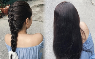 Chỉ chăm sóc tại nhà mà tóc vẫn đen mượt, cô nàng này còn bật mí thêm chiêu dưỡng tóc bóng bẩy cực đơn giản