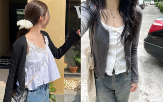 Có người nói cardigan là thứ "vô tri" với mùa thu, tôi không nghĩ vậy