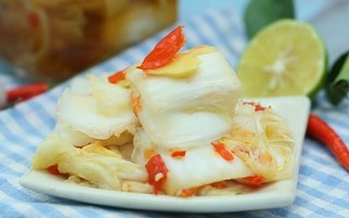 Cách làm cải thảo trộn chua ngọt đơn giản