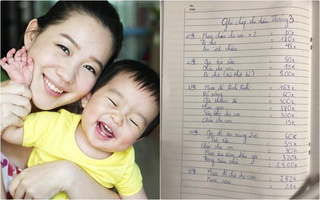 Toát mồ hôi với chi phí cơ bản của gia đình 3 người ở Hà Nội, mẹ bỉm sợ đến mức không dám đẻ thêm