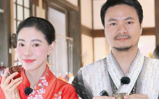 Vợ chồng bà trùm hoa hậu làm đại sứ
