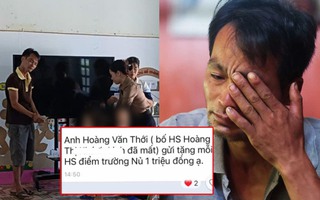 Anh Hoàng Văn Thới gửi tặng mỗi bé mầm non Làng Nủ 1 triệu đồng: "Học thay phần con chú nghe chưa"