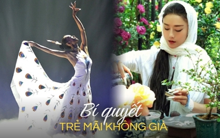 30 năm nói không với cơm, "Chim công làng múa" Trung Quốc Dương Lệ Bình U70 trẻ như tuổi 30: Bí quyết là gì?