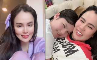 Bị nói bỏ mặc con cái, suốt ngày cặp kè vui chơi với trai, Hoa hậu Phương Lê đáp trả cực gắt