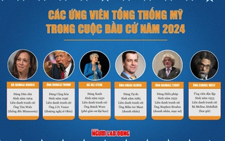 Bảy bang chiến trường quyết định vận mệnh bầu cử tổng thống Mỹ