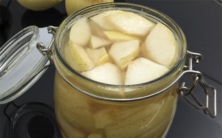 Cách làm giấm quả lê giúp đẹp da, phòng chống bệnh tật