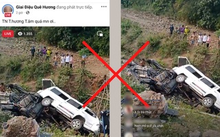 Hơn 1.600 người chia sẻ livestream vụ tai nạn loạt ô tô lao xuống vực: Sự thật ngỡ ngàng