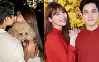 Á hậu Quỳnh Châu công khai khoảnh khắc "khoá môi" bạn trai doanh nhân ngay đầu năm mới