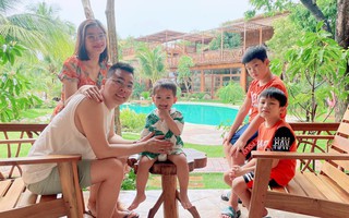 Màn flex của ông bố 3 con: "365 ngày đưa vợ đi làm, nói không với cờ bạc, đàn đúm, chỉ thích bên gia đình"