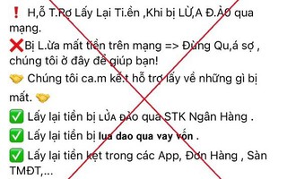 Người phụ nữ vừa bị lừa đảo qua mạng tiếp tục "sập bẫy" luật sư rởm