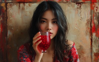 Loại nước ép làm chậm lão hóa, sang năm mới chị em nên uống thêm cũng giúp dễ săn được rồng con