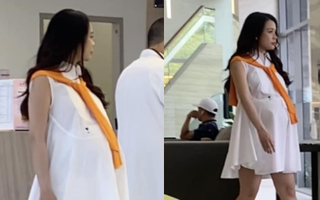 Sam bị netizen "tóm gọn" ở bệnh viện, sắc vóc mẹ bầu qua camera thường gây bất ngờ