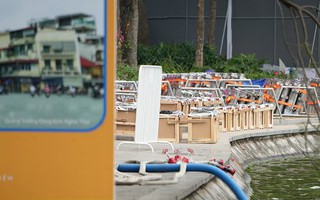 Mục sở thị trận địa pháo hoa lớn nhất Hà Nội trước giờ khai hỏa đón giao thừa