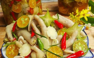 Cách làm chân gà sả tắc siêu đơn giản, giòn ngon khó cưỡng