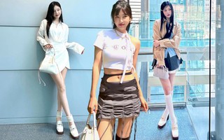 Joy có phong cách diện váy ngắn đẹp mãn nhãn, ngắm là muốn học theo