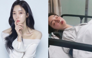 Hình ảnh của Ahreum sau vụ tự tử: Thở oxy trên giường bệnh, có động thái gây chú ý trước cáo buộc vay tiền fan